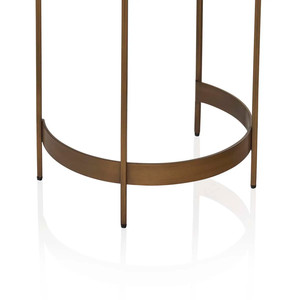 New Design Casted Glass Top <b>Nesting</b> <b>Tables</b> Handmade Living Room Furniture Round Top Metal <b>Nesting</b> <b>Tables</b> Set Of 2 - Product Image 5