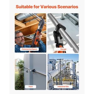 Kit di Pressatura MegaPress 7 Pezzi per Tubi in Acciaio al Carbonio Include 1/2'' 2'' Mordacchie di Pressione 3 Pezzi Anelli di Pressione 1 Pezzo Parti per Sistemi HVAC - Product Image 5