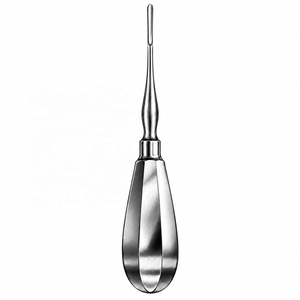 Elevador dental recto de 2 mm, elevador de raíces, instrumento de extracción dental de acero inoxidable, cirugía oral, CE ISO - Product Image 2