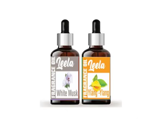 Juego de aceites aromáticos de alta calidad de almizcle blanco y ylang ylang para hacer jabón, velas, difusores y materia prima cosmética. - Product Image 1