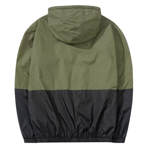 ELEGANT CORPORATION Men's Windbreaker <b>Jacket</b> Casual Winter Wear Stand Collar Zipper Front Solid Color <b>Slim</b> <b>Fit</b> Regular Length - Product Image 3