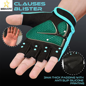 Guantes de Entrenamiento para Hombre y Mujer - Guantes de Gimnasio sin Dedos, Transpirables y Ligeros para Levantamiento de Pesas, Ciclismo y Dominadas - Product Image 4