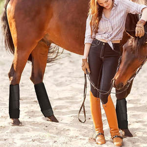 รองเท้าบู๊ตยาสำหรับม้าแบบพันรัดเร็ว ปลอดภัย ป้องกันขาได้ทุกฤดู - Product Image 6