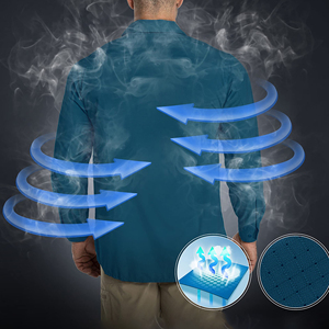 เสื้อเชิ้ตผู้ชายราคาส่ง ดีไซน์ทันสมัย แบบเรียบง่าย สกรีนโลโก้ได้ตามต้องการ แขนยาว ปกคอพับ - Product Image 6