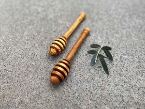 Palito de madera para verter miel para tarro de miel y set de desayuno - Product Image 6