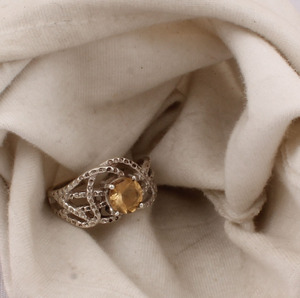 High Quality Natural Citrine <b>Ring</b> 925 Sterling Silver Jewelry Handmade Yellow <b>Crystal</b> Gemstone <b>Ring</b> for Women Fine Jewelry - Product Image 4