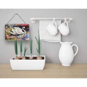 แผ่นโลหะอะลูมิเนียมติดผนังประตูรูปหงส์8HX12W ใหม่หลากสีสำหรับตกแต่งบ้านบาร์ห้องครัวห้องน้ำ - Product Image 3