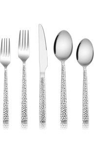 Ensemble d'ustensiles de table modernes en acier inoxydable élégant pour des présentations de table raffinées, cuisine et dîners. - Product Image 2