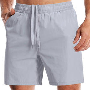 Shorts décontractés amples en coton neufs pour hommes, personnalisables avec logo, pour la gym, vente en gros directe usine - Product Image 4