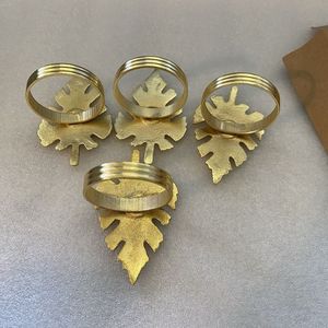 Anillos para servilletas con forma de ciervo dorado, varios acabados, colores y diseños personalizados. - Product Image 3