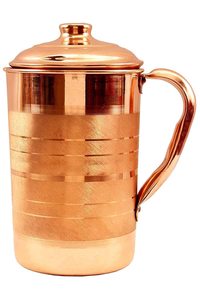 Decorative Copper <b>Jug</b> Traditional Copper <b>Jug</b> Ayurvedic Copper Water <b>Jug</b> Copper <b>Drinking</b> Water <b>Jug</b> Copper Beverage Pitcher Copper - Product Image 6