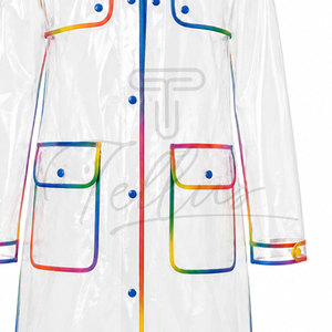 Veste de pluie imperméable coupe-vent personnalisée en softshell pour femme adulte – Vente en gros - Product Image 5