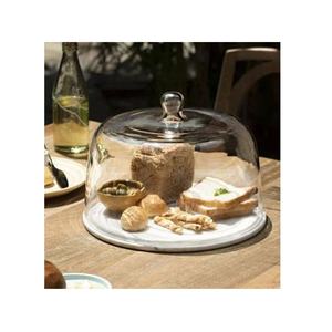 Soporte de mármol redondo para Tartas, tapa de vidrio para decoración del hogar, venta al por mayor, último diseño - Product Image 1