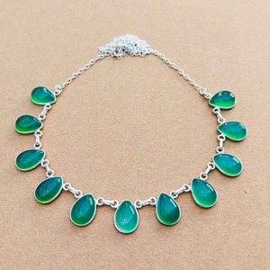 Multi Crystal Necklace For Women Assorted Gemstone Handmade Necklace Fashion Jewelry Gift For Her - Product Image 5