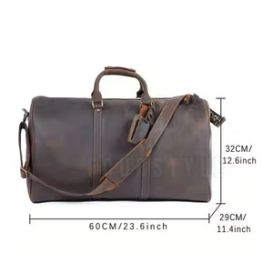 Sac de voyage sur mesure fabriqué en usine OEM, design personnalisé, matériaux de haute qualité, imperméable, grande capacité, en vente en ligne - Product Image 2