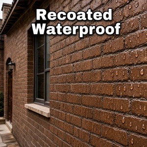 Color Retaining Recoatable Maintenance Eco Friendly Anti Efflorescence <b>Waterproof</b> 1K Coating Low VOC For Aged Brick Masonry - Product Image 3