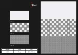Azulejos de Pared de Cerámica de Alta Calidad con Acabado Brillante de 12x24 Pulgadas (300x600 mm), Estilo Moderno para Renovación de Baños y Cocinas - Product Image 2