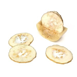 New Arrival Epoxy Resin Tea Coaster <b>Set</b> Multicolour Coffee Wine Breakfast Dinnerware Mats & Pads <b>Placemat</b> At Best Price - Product Image 4