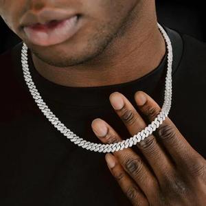 Hot Sale Classic Diamond <b>Chain</b> Necklace for Men and Women Elegant <b>Iced</b> <b>Out</b> Jewelry for Daily Wear Available For Sale - Product Image 2