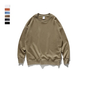 Homme Genser Svitcemizo Men's Print High Street Streetwear Pure Color Fleece Sweatshirts Custom Logo - Product Image 4