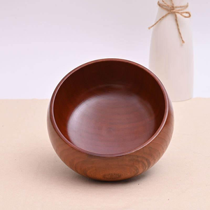 Ensaladera de Madera Maciza para Uso en la Cocina o para Exhibir Frutas y Servir Bocadillos - Product Image 2