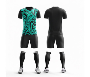 Uniforme Deportivo de Fútbol con Sublimación Completa |   Tallas para Hombres, Mujeres y Jóvenes |   Ropa Deportiva Ligera de Secado Rápido para Entrenamiento - Product Image 4