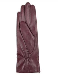 High-Level Women Casual <b>Thin</b> Fashion Plain Style Durable Four Seasons Leather Dressing <b>Gloves</b> Needle Detection for Outdoor - Product Image 2