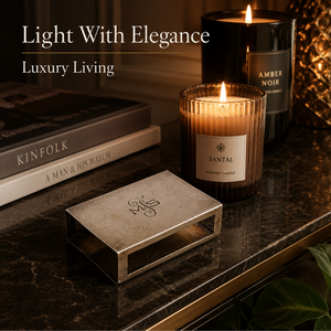 Porta fósforos de latón macizo hecho a mano, funda decorativa para fósforos, accesorio de lujo para velas, estuche de almacenamiento para fósforos de chimenea, decoración para el hogar - Product Image 2