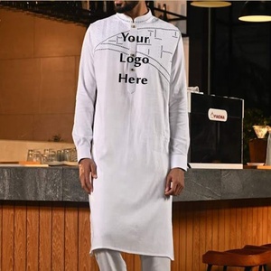 Meilleure qualité Design moderne hommes Panjabi brodé Thobe Style saoudien mode Jubba Offre Spéciale Robes de haute qualité grande taille doux - Product Image 3