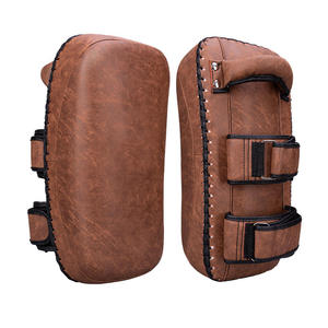 High Quality Muay Thai Pad Curved Kick Boxing <b>Shield</b> Kicking Pads Foot Target Custom Logo Boxing Kick <b>Shield</b> - Product Image 5