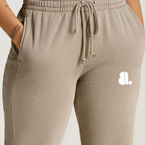 Pantalones ecológicos de cintura alta, pantalones deportivos informales de otoño, pantalones transpirables para mujer, pantalones rectos ecológicos - Product Image 5