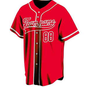 Camiseta de Béisbol Transpirable de Talla Grande Personalizada con Diseño Propio, Termotransferible, Anti-UV y Absorbente de Humedad - Product Image 5