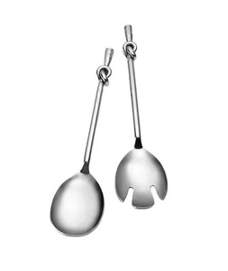 Dining Salad <b>Server</b> Set Premium Stainless Steel <b>Buffet</b> Accessories - Product Image 1