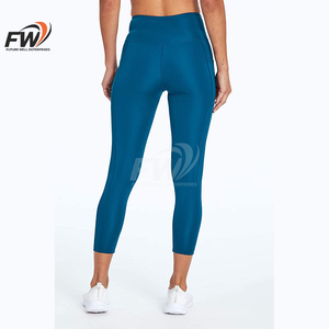 Custom Logo <b>Leggings</b> For Women High Waist Gym Activewear Butt Lift Yoga Pants Elastic Compression Scrunch <b>Seamless</b> <b>Leggings</b> Logo - Product Image 3