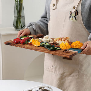 Nouvelle arrivée : Planche à découper en bois et résine époxy, design personnalisé, planche à fromage, épaisseur 1,5 cm, pour la maison, l'hôtel, le restaurant, passe au lave-vaisselle - Product Image 5
