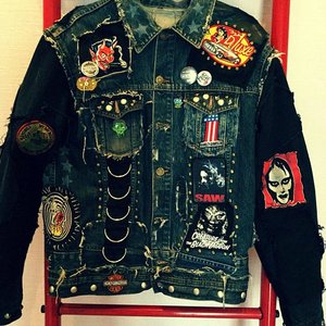 <b>Lightweight</b> Denim <b>Jacket</b> for Men Short Sleeve Washed Outerwear Letter Print Casual Streetwear - Product Image 2
