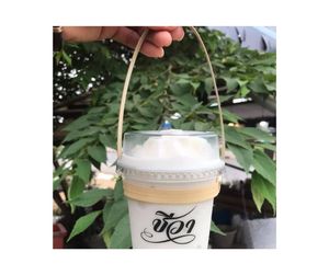 Vietnamese Modern Design <b>Bamboo</b> <b>Cup</b> Holder for <b>Coffee</b> Takeaway Sustainable <b>Bamboo</b> Holder Exported Worldwide/ <b>Bamboo</b> <b>Cup</b> Carrier - Product Image 4