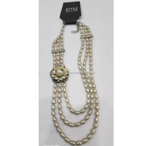 Collar de Cadena de Resina Hecho a Mano, Ecológico y de Alta Calidad, para Mujeres y Niñas, Joyería de Moda, Accesorio con Diseño de Ángel y Múltiples Cuentas - Product Image 4