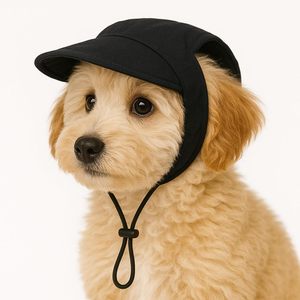 Gorra para Perro OEM ODM con Logotipo Personalizado, Ajustable, Resistente a los Rayos UV, de Algodón, para Perros Pequeños/Medianos/Grandes, para Halloween, Navidad, Cumpleaños - Product Image 1
