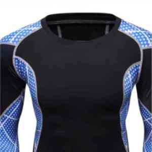 Tissu à séchage rapide et anti-humidité pour athlètes extrêmes, y compris la protection anti-UV avec impression par sublimation couleur intégrale - Product Image 3