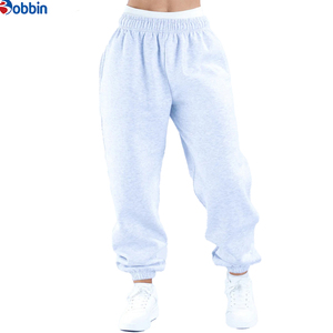 Pantalones Anchos de Cintura Media Elástica con Cordón Ajustable, 100% Algodón, Corte Bootcut, Estilo Urbano para Mujer, Calidad Premium de BOBBIN INDUSTRIES - Product Image 3