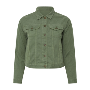 Chaqueta Vaquera para Mujer Talla Grande, Personalizable, Venta al por Mayor, Muestra de Tela Gratis, Mejor Calidad - Product Image 1