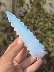 Wholesale 8 Inch <b>Angel</b> aura Arrowhead Gemstone Super Quality Fancy New Look Carved Engraving Natural <b>Crystal</b> Reiki Art - Product Image 2