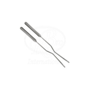 Juego de 2 Elevadores de Dientes Incisivos Extendidos Tipo Diente de Lobo, Acero Inoxidable, para Mano Derecha e Izquierda, Punta de 6mm, 13 Pulgadas - Product Image 4