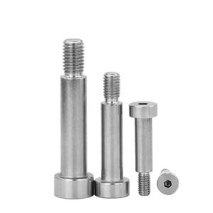 Pernos de hombro de cabeza hueca hexagonal M4 M8 de alta calidad, acero inoxidable, 16mm, 20mm de longitud, estándares DIN ASTM ISO, aplicaciones de precisión - Product Image 1
