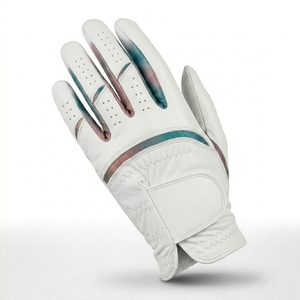 Gant de golf en cuir Cabretta personnalisé, main gauche, fentes pour les doigts, cuir de qualité supérieure, fabricant direct OEM ODM - Product Image 2
