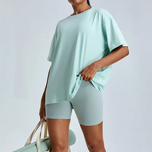 T-shirt décontracté unisexe personnalisé en gros pour femme, 100 % coton molletonné, séchage rapide, respirant, grandes tailles, design sur mesure - Product Image 4