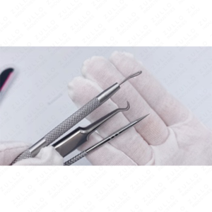 ชุดอุปกรณ์กำจัดสิวเสี้ยนและสิวอักเสบสแตนเลสสตีลระดับมืออาชีพ 5 ชิ้น พร้อมตัวเลือกฉลากส่วนตัว - Product Image 4