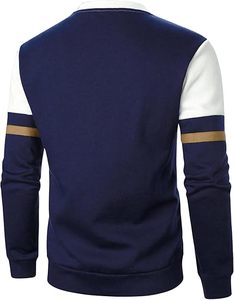High Quality Custom Design Men's Thermal Jersey Anti-Wrinkle Organic Cotton Winter Sweatshirts New Style Print Pattern <b>Direct</b> - Product Image 3