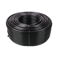 Tuyaux d'irrigation en PEHD de différents diamètres, en plastique, pour l'irrigation, en rouleaux de 100m, 200m et 300m, pour l'alimentation en eau